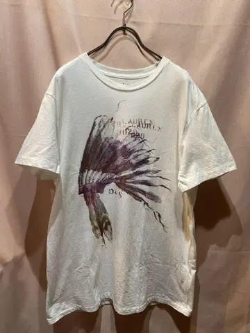 데님 앤 서플라이 랄프 로렌 네이티브 인디언 페더 티셔츠