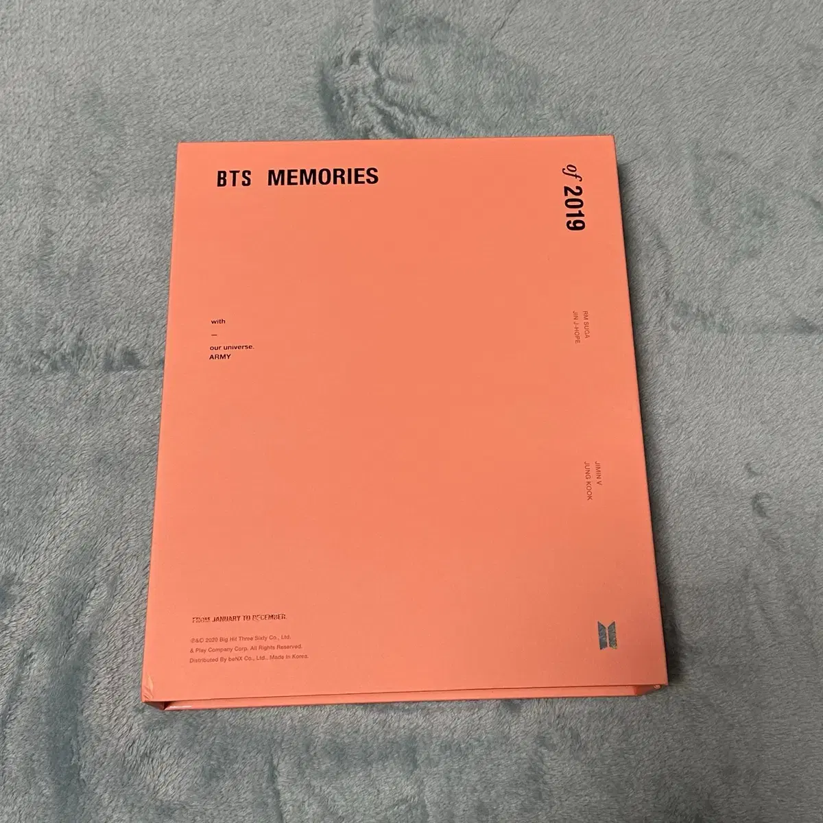 방탄소년단 2019 메모리즈 DVD