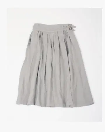 네스트로브 헴프 린넨 기모 와셔 랩 랩 스커트 nest Robe