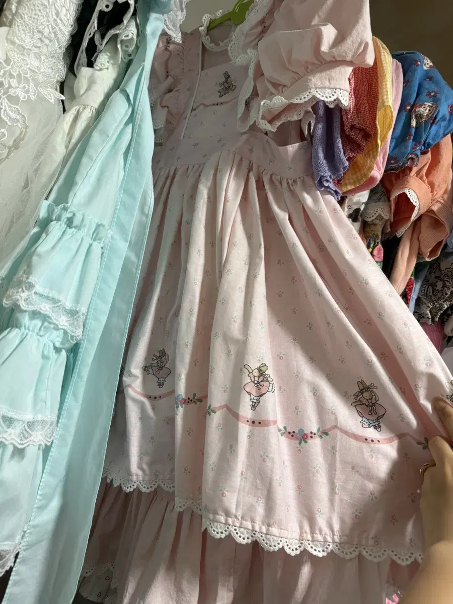 데이지킹덤원단 에이프런 세트