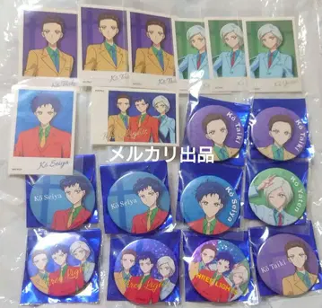 세일러문 쓰리 라이트 캔뱃지 스티커