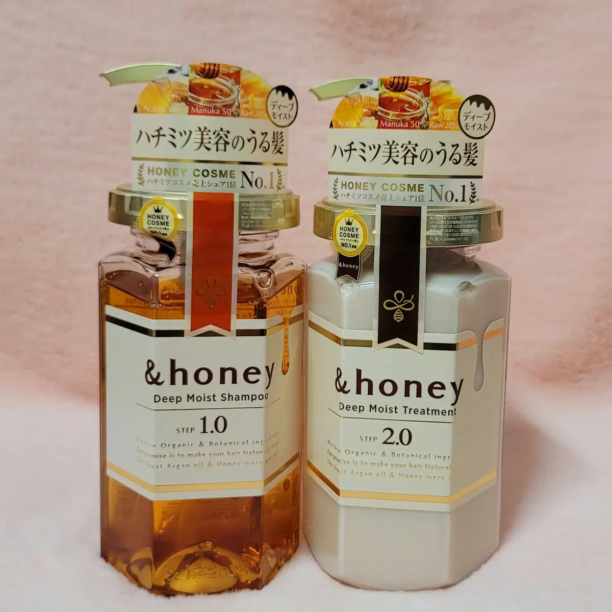 ! 새상품 ! 앤허니 딥모이스트 샴푸 440ml 트리트먼트 445g 판매