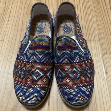 레어/새상품급/반스/컬러풀/슬립온/ 26cm