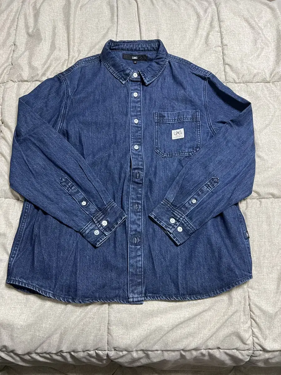 Lmc 데님셔츠