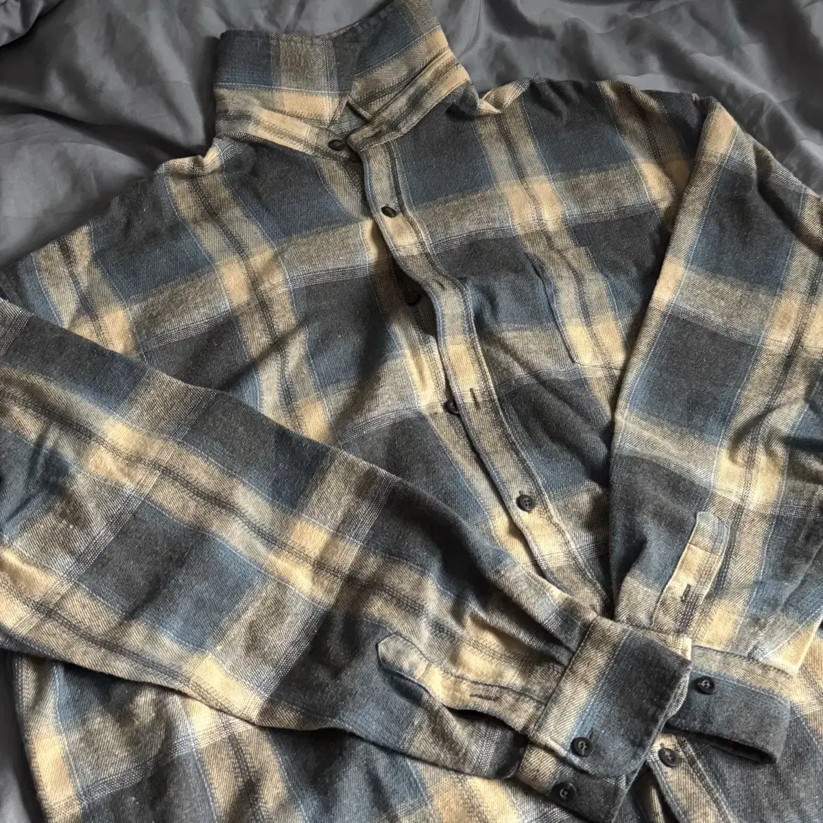 Take E.ji Check Shirt Warm Bloo