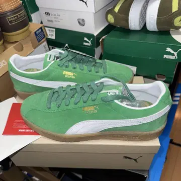 미사용 배송비 포함 PUMA DELPHIN OG Deboss 그린