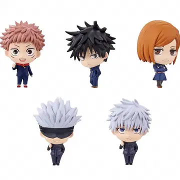 주술회전 캡슐 피규어 컬렉션 5개 세트 가챠가챠