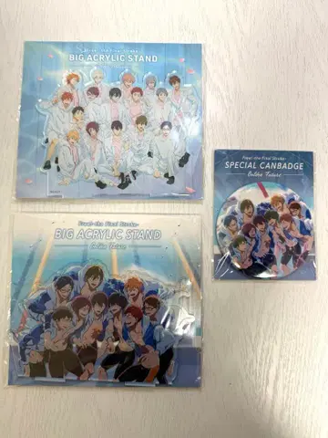Free! the Final Stroke 빅 아크릴 스탠드 캔 배치