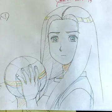 요이코 자필 원화 8장 세트 / 애니메이션 원화 등 / anime cel