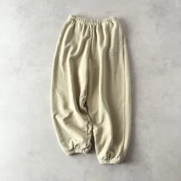 정가 27,500엔 새상품급 SEA 자수 2XL 스웨트 팬츠 베이지