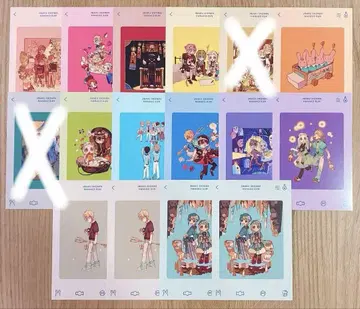 지바쿠 소년 하나코 군 뮤지엄 트레이딩 엽서 14장 세트