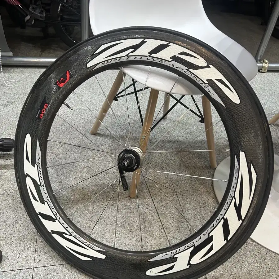 Zipp 808 Speed Weaponry Rear Wheel Tubular No Cracks #짚