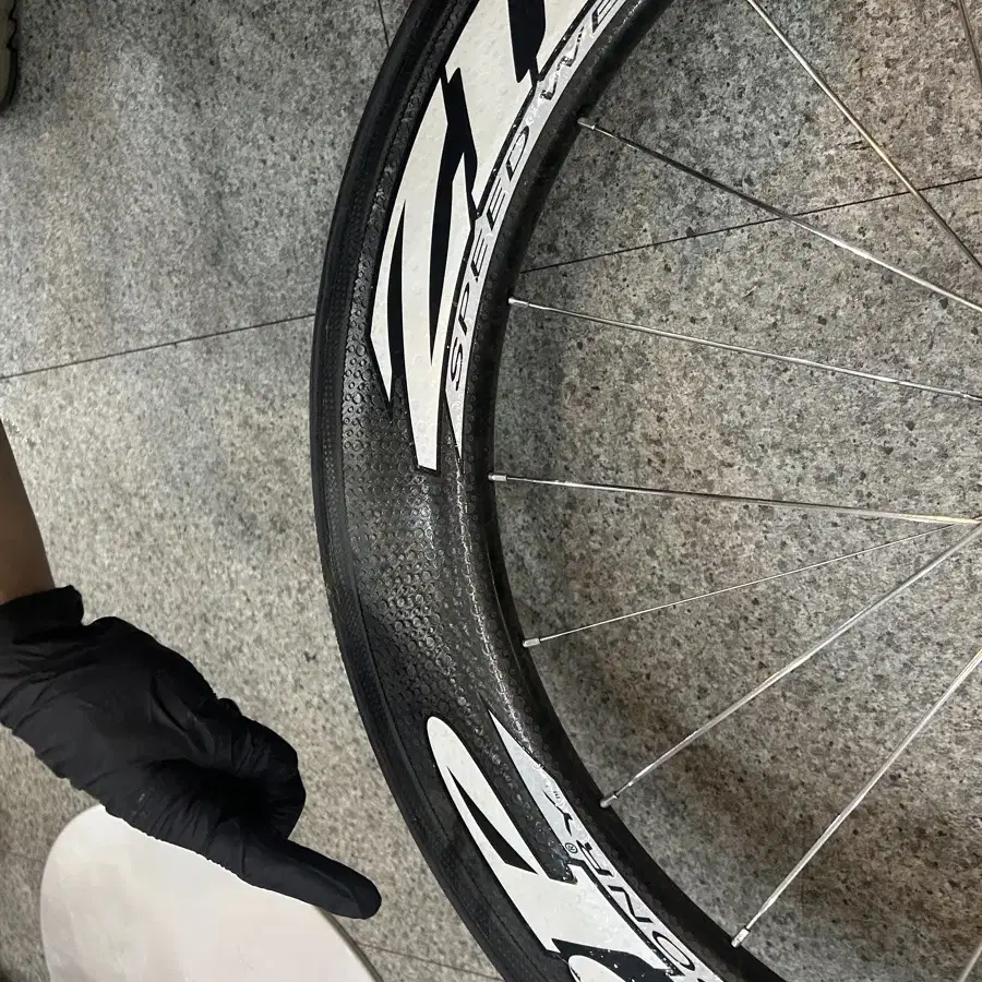 Zipp 808 Speed Weaponry Rear Wheel Tubular No Cracks #짚