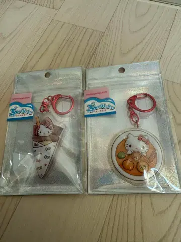 후드 디자인 시리즈 키링 퓨로랜드 푹신푹신 키티