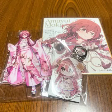 부이스포! 아마유 모카 아크링 키링 아크릴 스탠드 색지