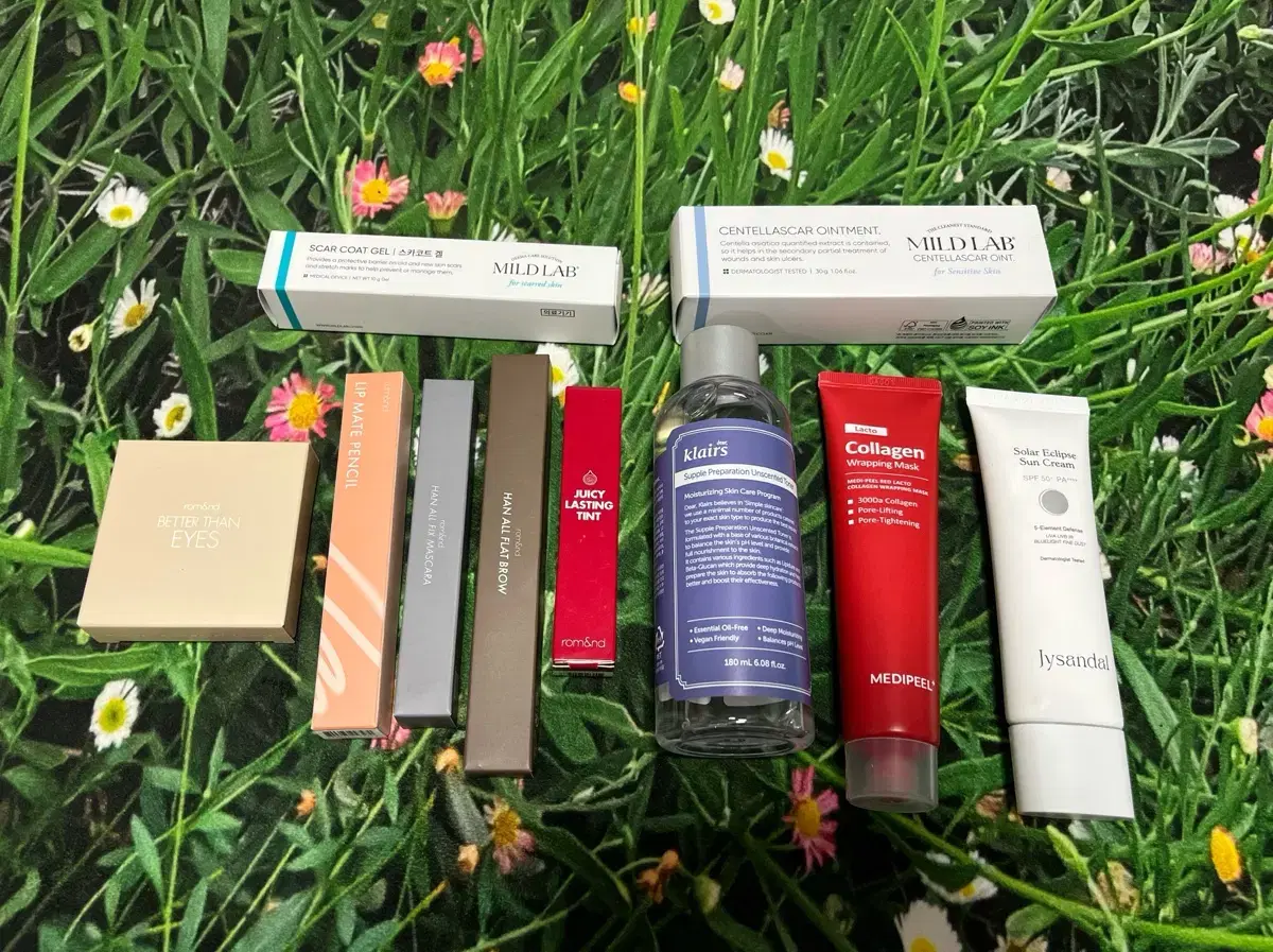 롬앤 색조 틴트, 섀도우, 립 펜슬, 브로우, 마스카라 새상품