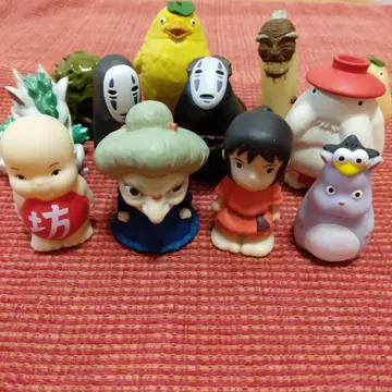 스튜디오 지브리 센과 치히로의 행방불명 손가락 인형 피규어 세트