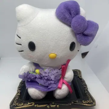 지역 특산품 키티 홋카이도 한정 라벤더 키티 봉제 인형