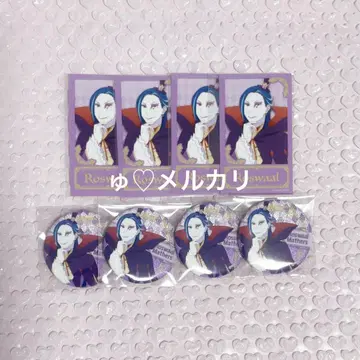 리제로 로즈와르 미니 브로마이드 캔뱃지