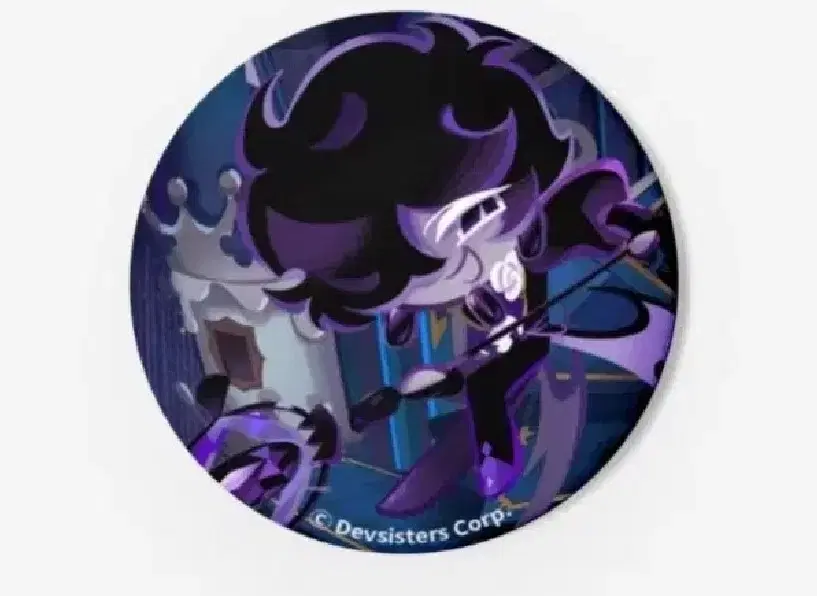 Cookingdom Cookie Run Cookie Run Kingdom Black Sapphire Cookie Blsa Can Badge Pin Button Maple
