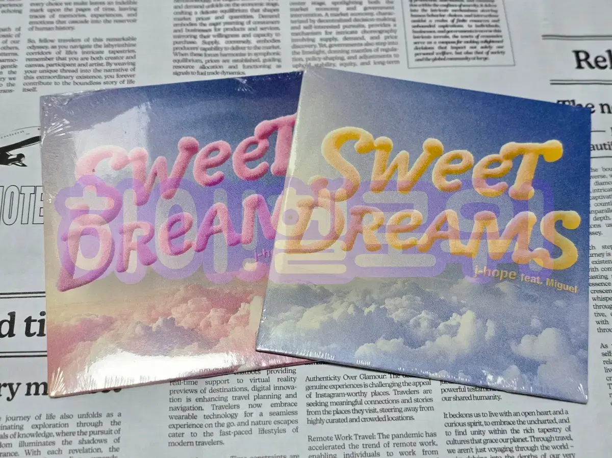 제이홉 Sweet Dreams 싱글CD Set