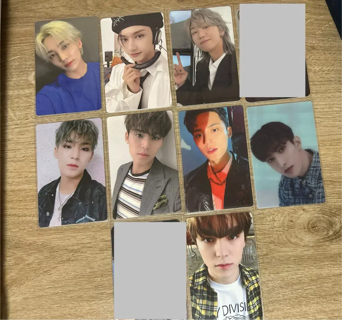 세븐틴 포카 일괄 정한 준 디에잇 민규 도겸 버논 양도