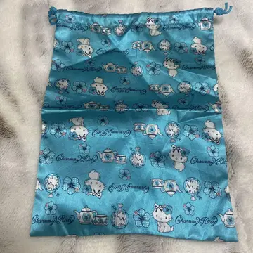 챠미 키티 레트로 하이비스커스 원더랜드 앨리스 복조리 파우치 2006