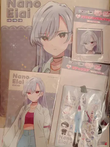 WEB 복권 100카노 에이호 나기노 4종 세트