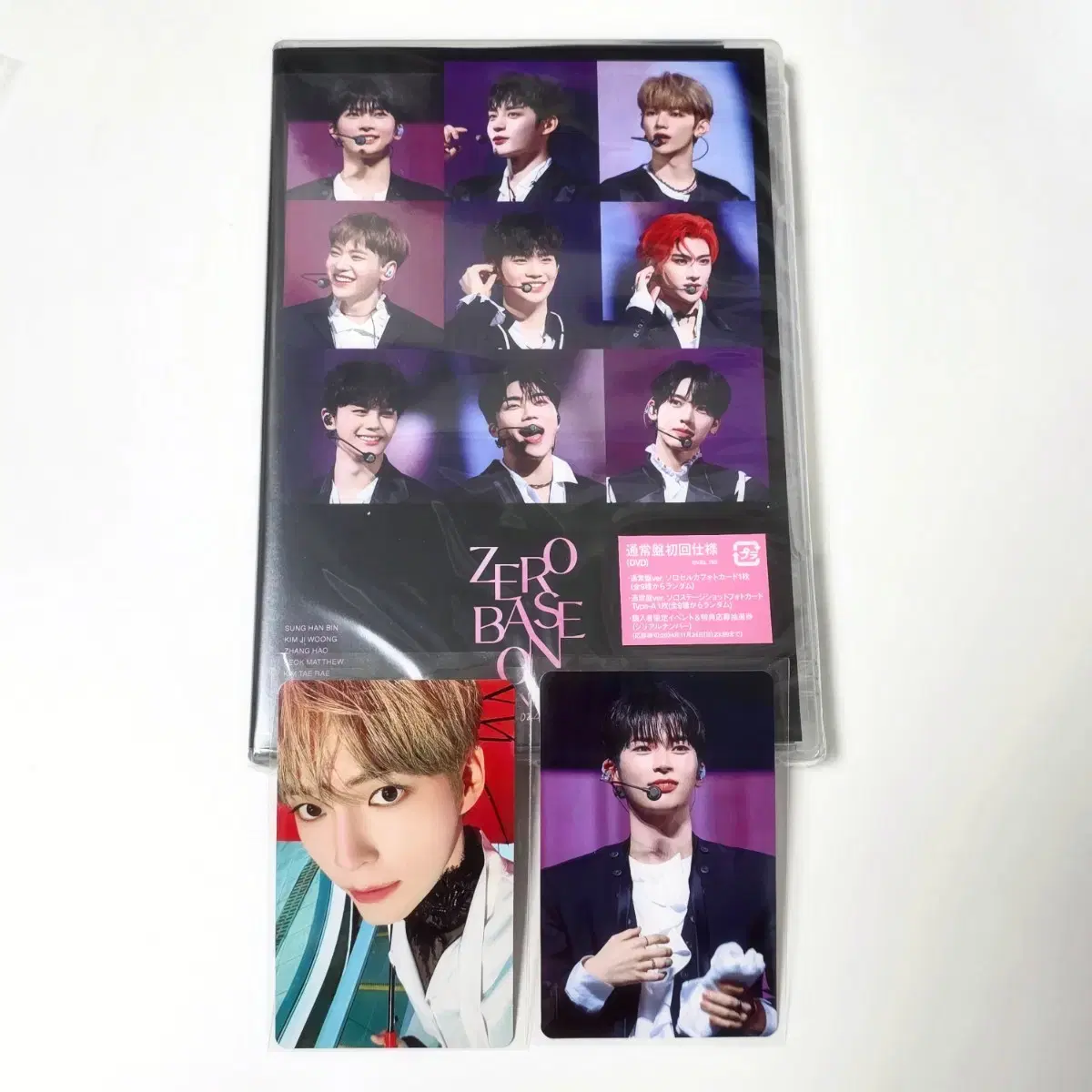 제베원 성한빈 일본 팬콘 DVD 콘서트 앨범 포카 zb1 럭드미공포