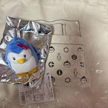와루핑 드럼 봉제 인형이 들어있는 토트백 레어 마스코트