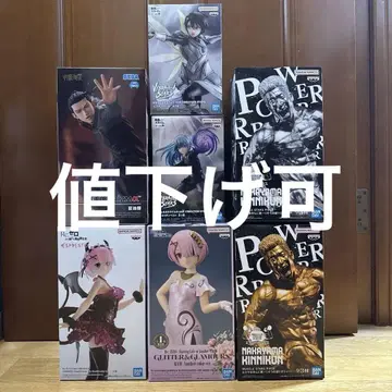 피규어 묶음 판매 x7