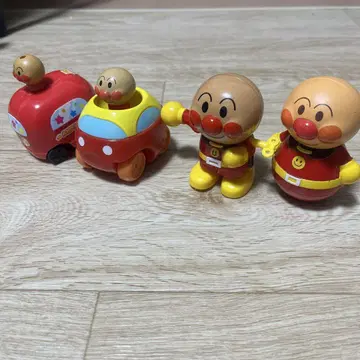 호빵맨 캐릭터 완구 세트 가챠가챠