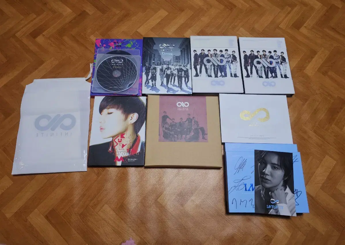 인피니트 전원 사인cd 외 8종 (중복확인요망)