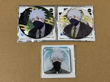 NARUTO 캔뱃지 마그넷 카카시 3개 세트