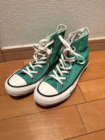 CONVERSE 하이컷 그린