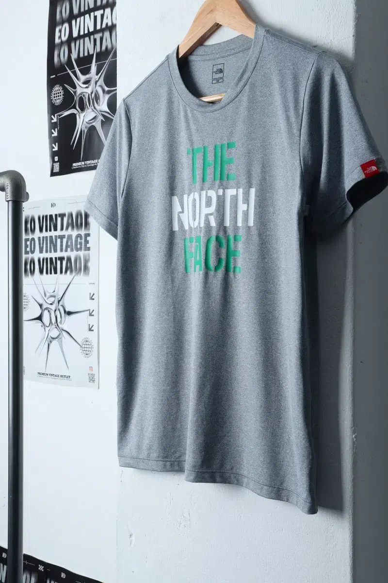 W(S) North Face Short Sleeve T-Shirt Children Kids Big Logo-127AC