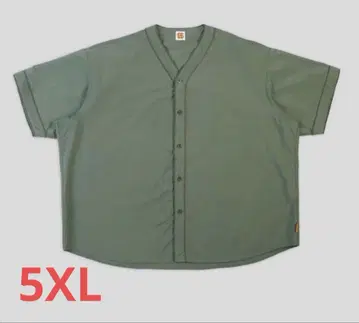 SEESEE 니론 야구 셔츠 사비그레이 5XL