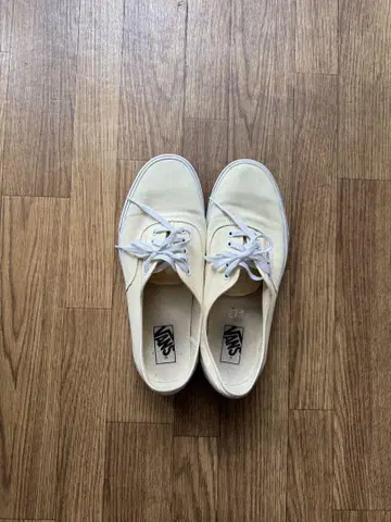 반스 스니커즈 29cm 아이보리색