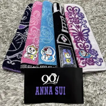 한정판 ANNASUI 도라에몽 타월 세트 5종 세트