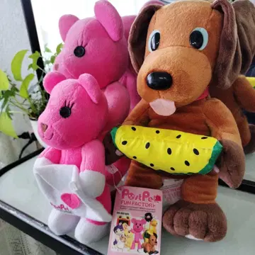 엽서 반려동물 봉제 인형