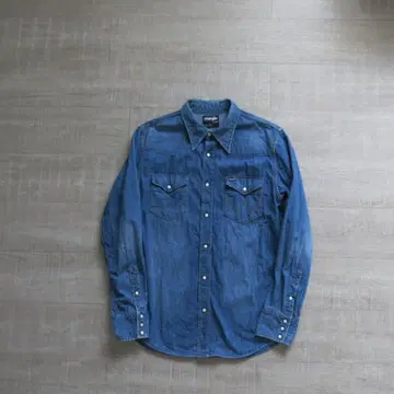 Wrangler 데님 웨스턴 셔츠 리메이크