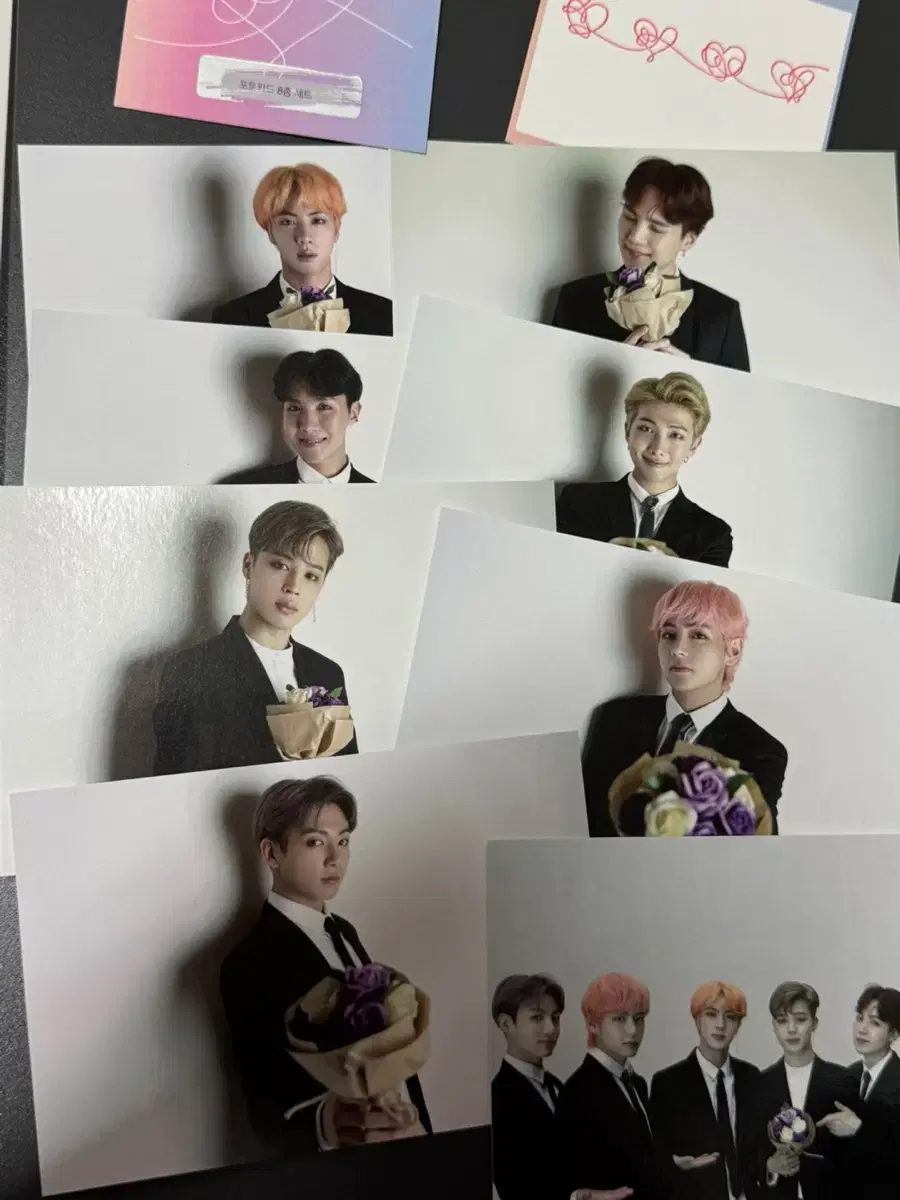 BTS 방탄 2018 공방 포카 드볼