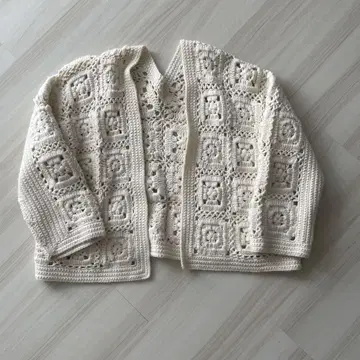 JEAN_NERET 크로셰 가디건