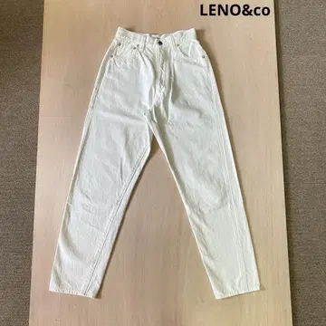 LENO&CO 화이트 데님 팬츠