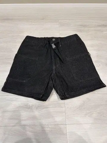 최종 가격 인하 하치오지 공무점 데님 하프 팬츠