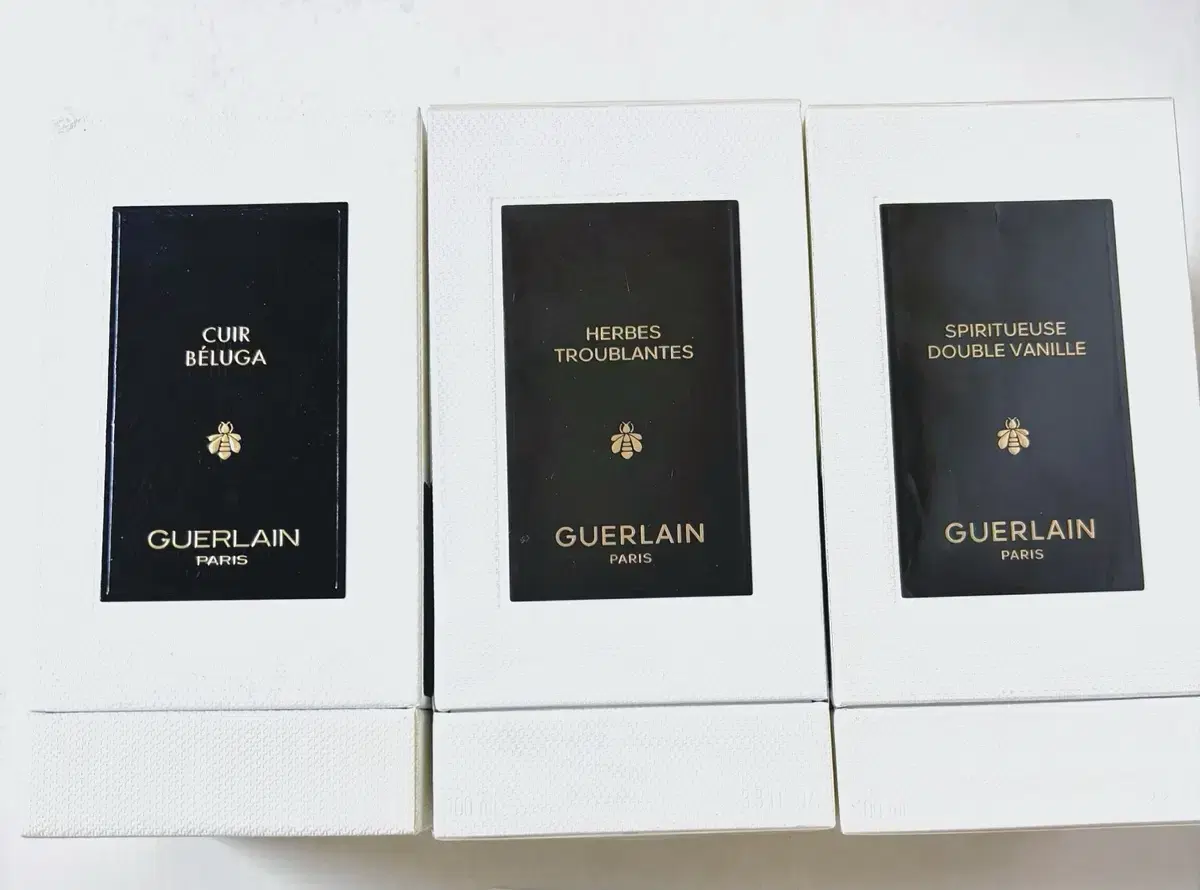We have all Guerlain products!! 21 types! Double Vanille, Herbes Troublantes.