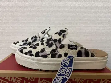 VANS SKATE STYLE 53 MULE 레오파드 23.5cm