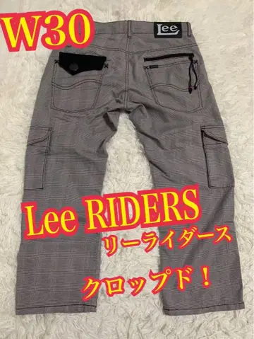 Lee 리 RIDERS 크롭 팬츠 청바지 카고 팬츠 W30