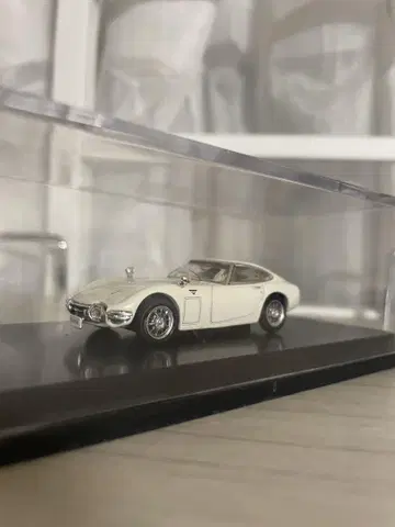 데아고스티니 도요타 2000GT 미니카 1/64 화이트