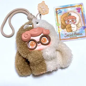 Qkid 봉제 인형 Q보물 JOTOYS 안경 Qkids Qbaby
